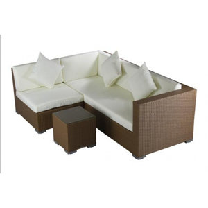 3-tlg. Sofa-Set mit Kissen von IHP24