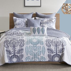 Leora 7 Piece Coverlet Set