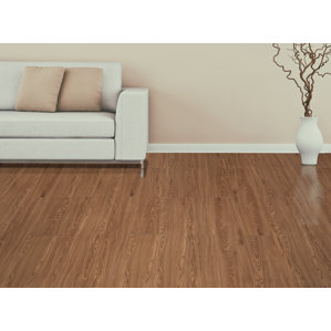 Cherry Wood Vinyl Flooring Wayfair Tivoli Ii 6 X 36 L N Stick Vinyl Planks In Redwood