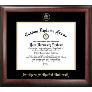 NCAA Gold Embossed Diploma Picture Frame