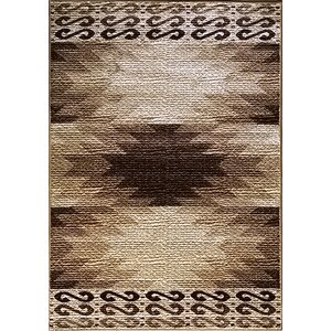 La Junta Brown Area Rug