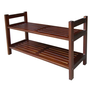 Stackable 2-Tier Shoe Rack