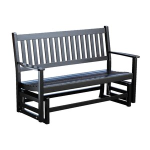 Franklin Springs Hardwood Porch Glider Bench