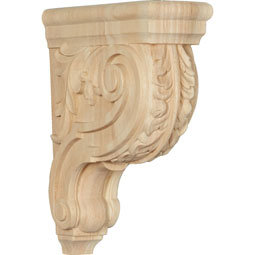 Large Wooden Corbels 6.5 X 4/" X 3/" also 7/" X 7/" Spindle Brackets