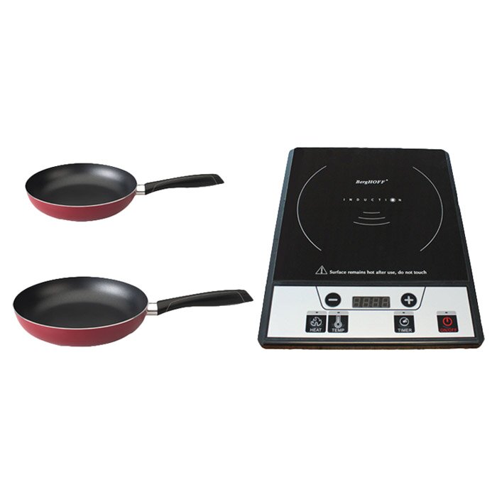 Berghoff Tronic 24 Induction Cooktop With 1 Burner And 2 Frying