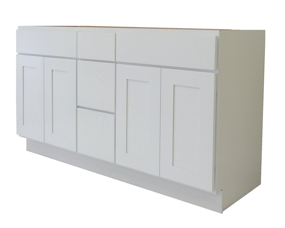 60 Shaker Bathroom Vanity Base