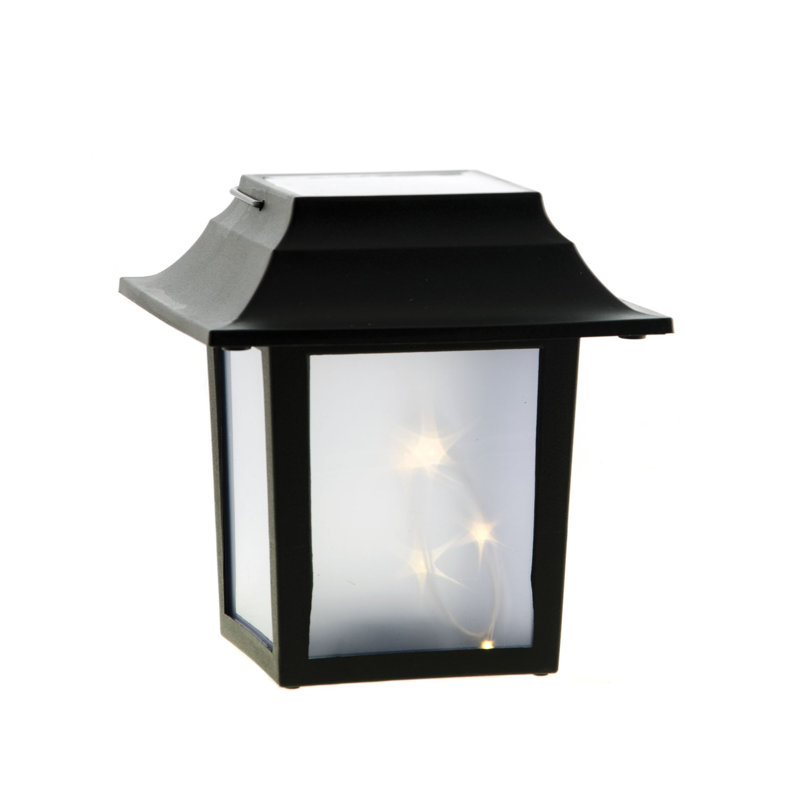 August Grove Keyone Star Solar 3 Light Led Lantern Head Wayfair