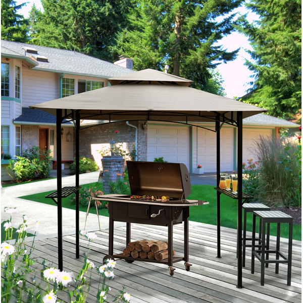 Kozyard Andra 8 Ft W X 5 D Grill Gazebo Reviews Wayfair