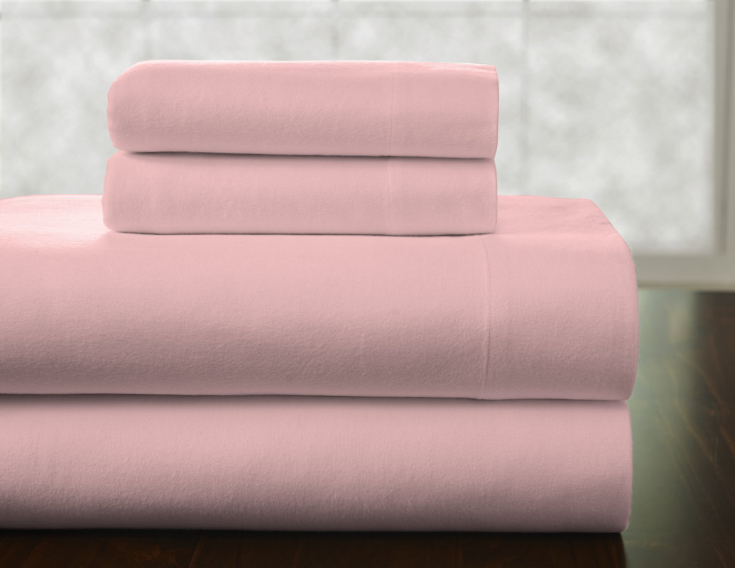Pointehaven 100 Cotton Flannel Sheet Set & Reviews Wayfair.ca