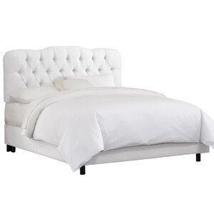 Wolfheart Tufted Linen Upholstered Panel Bed