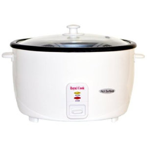 Persian 25 Cup Rice Cooker with Glass Lid
