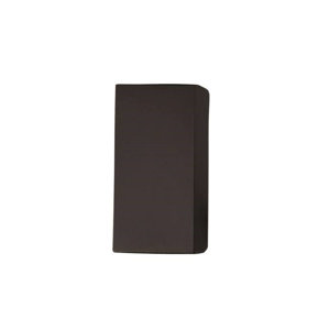Scanlan Open Top and Bottom Small Rectangular 1 Light Wall Sconce