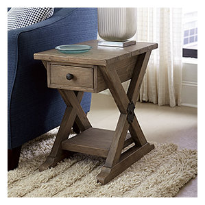 Samar Chairside Table by 17 Stories