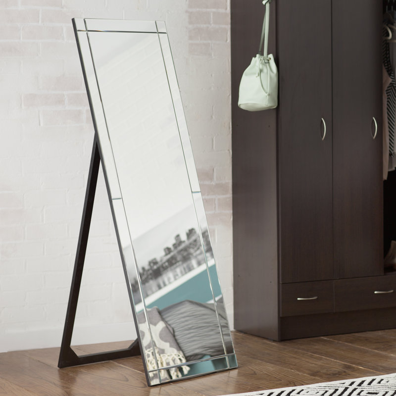 Brayden Studio Standing Floor Mirror & Reviews Wayfair