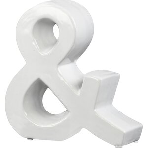 '&'' Sign Sculpture