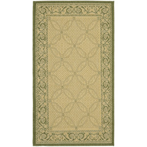 Beasley Natural/Olive Outdoor Rug