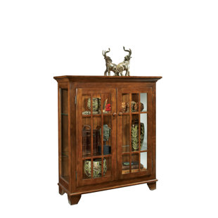 Lighted Console Curio Cabinets Wayfair Quickview