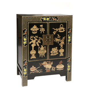 Chinese Style Bedside Cabinets Wayfair Co Uk Hangzhou Bedside Table