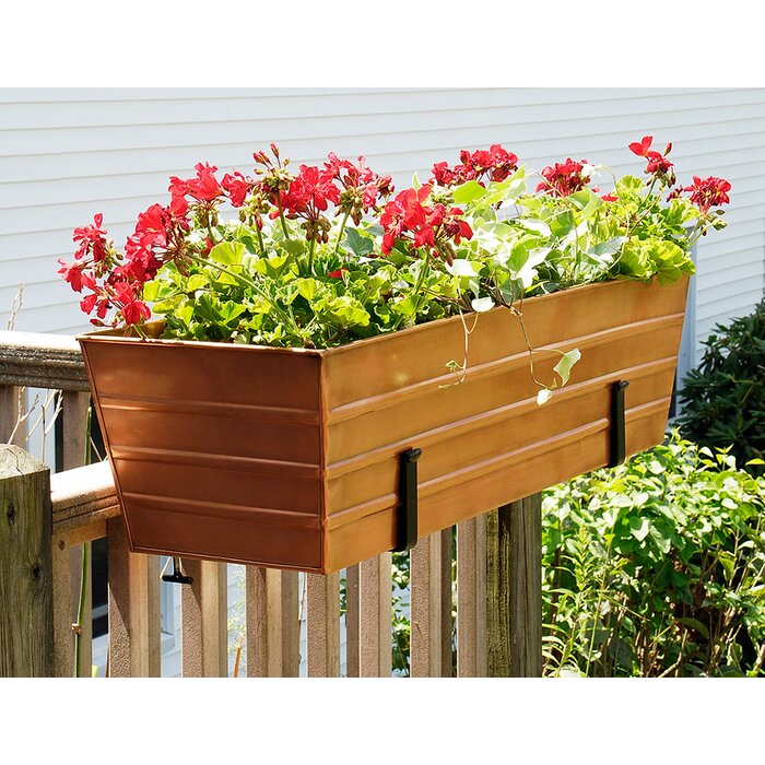 Copper Window Box Planter & Reviews | Birch Lane