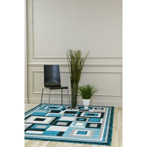 Bennet Turquoise Indoor/Outdoor Area Rug