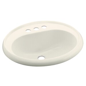 Vikrell Self Rimming Bathroom Sink 4