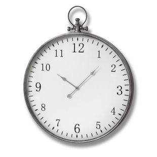 Oversized Pocket Watch Wall Clock Uj64 Wendycorsistaubcommunity Relatively Large Pocket Watch Wall Clock Wayfair Co Uk Ar27