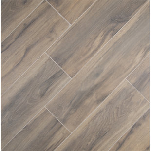 Wood Look Tile You Ll Love Wayfair Botanica Cashew 6 X 24 Porcelain Wood Tile In Glazed Textured