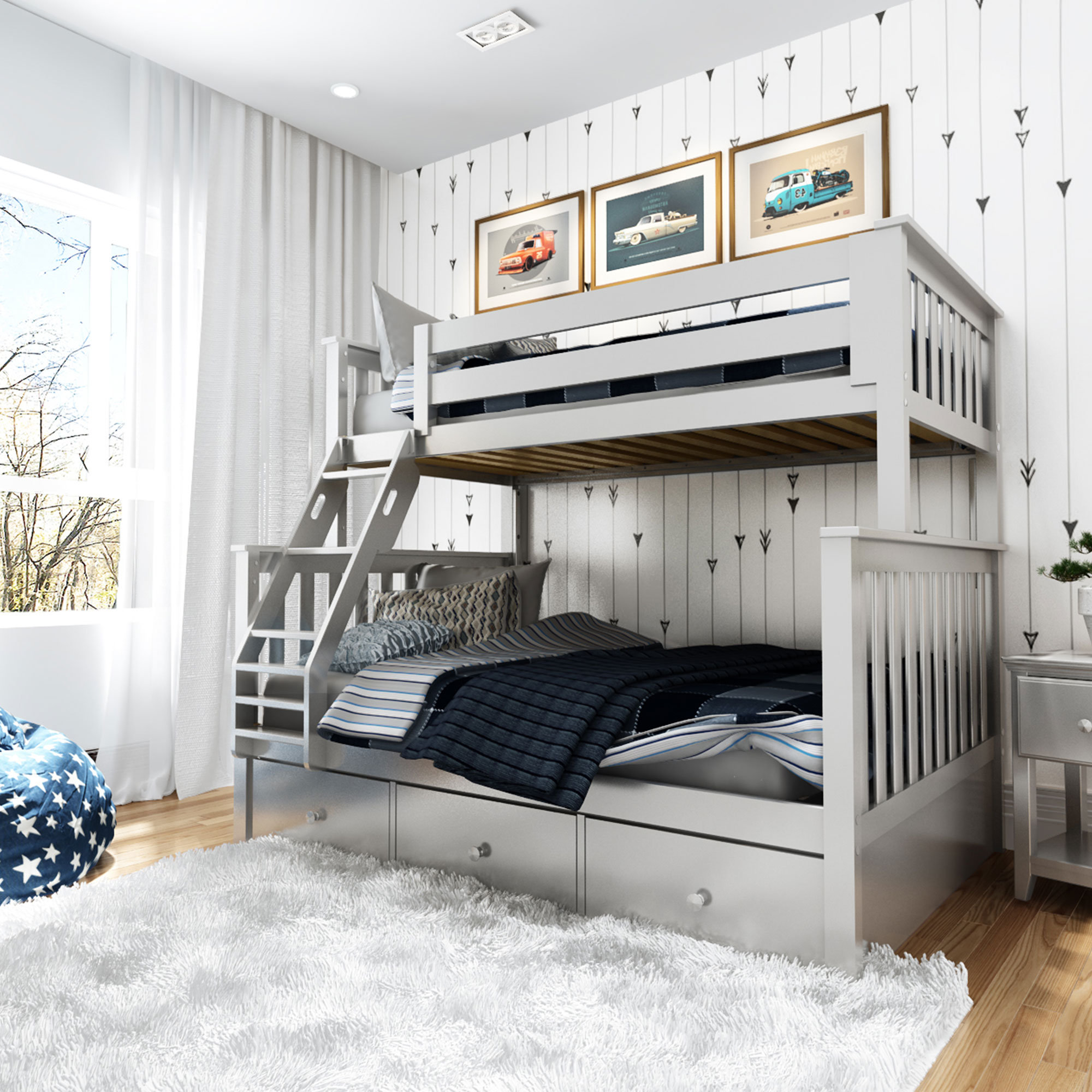 Harriet Bee Wardingham Bed With Storage Drawer Reviews Wayfair