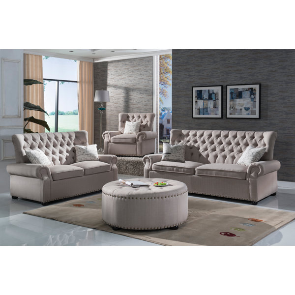 Three Posts Yately 2 Piece Living Room Set Reviews Wayfair