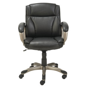 Genuine Leather Office Chairs You Ll Love Wayfair Save