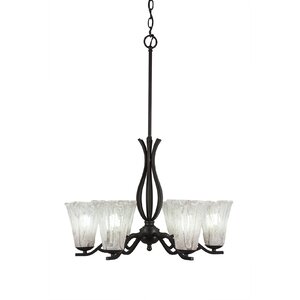 Revo 6-Light Shaded Chandelier