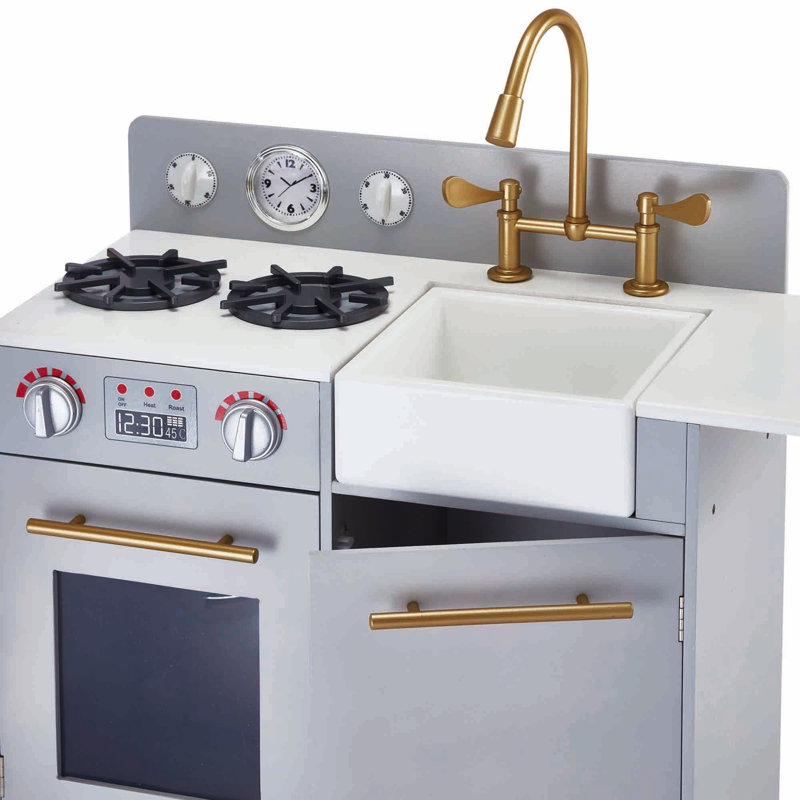 Play Kitchen teamson kids 2 piece urban adventure play kitchen set & reviews Play Kitchen teamson kids 2 piece urban adventure play kitchen set & reviews
