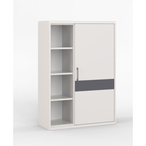 Drehtürenschrank Porto, 135 cm H x 96 cm B x 35..
