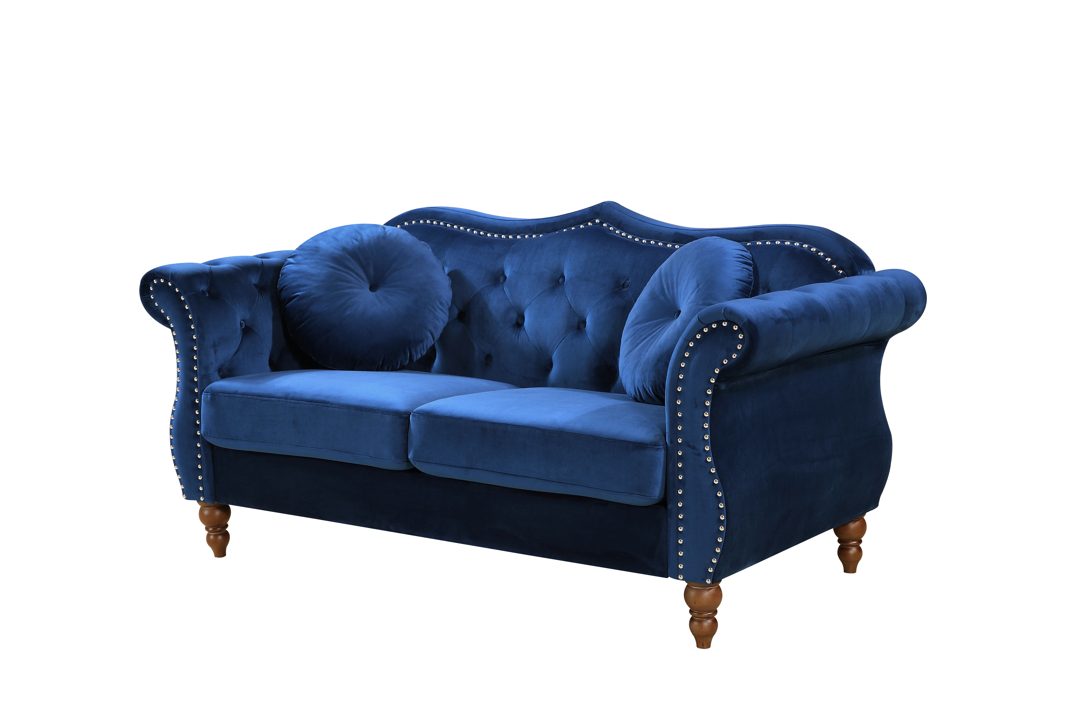 Rosdorf Park Bridges Clic Nailhead Chesterfield Loveseat Rosdorf Park Bridges Clic Nailhead Chesterfield Loveseat Reviews Wayfair