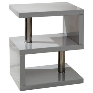 Pewter Side Table Wayfair Co Uk Sheehan Polar Side Table