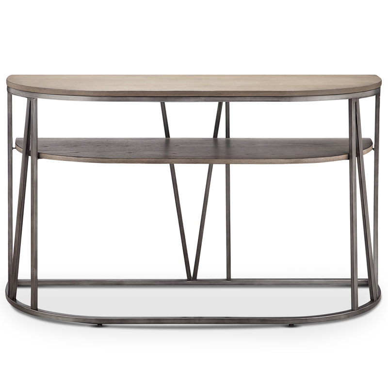 Brayden Studio Coppock Modern Demilune Console Table Reviews Wayfair Coppock Modern Demilune Console Table