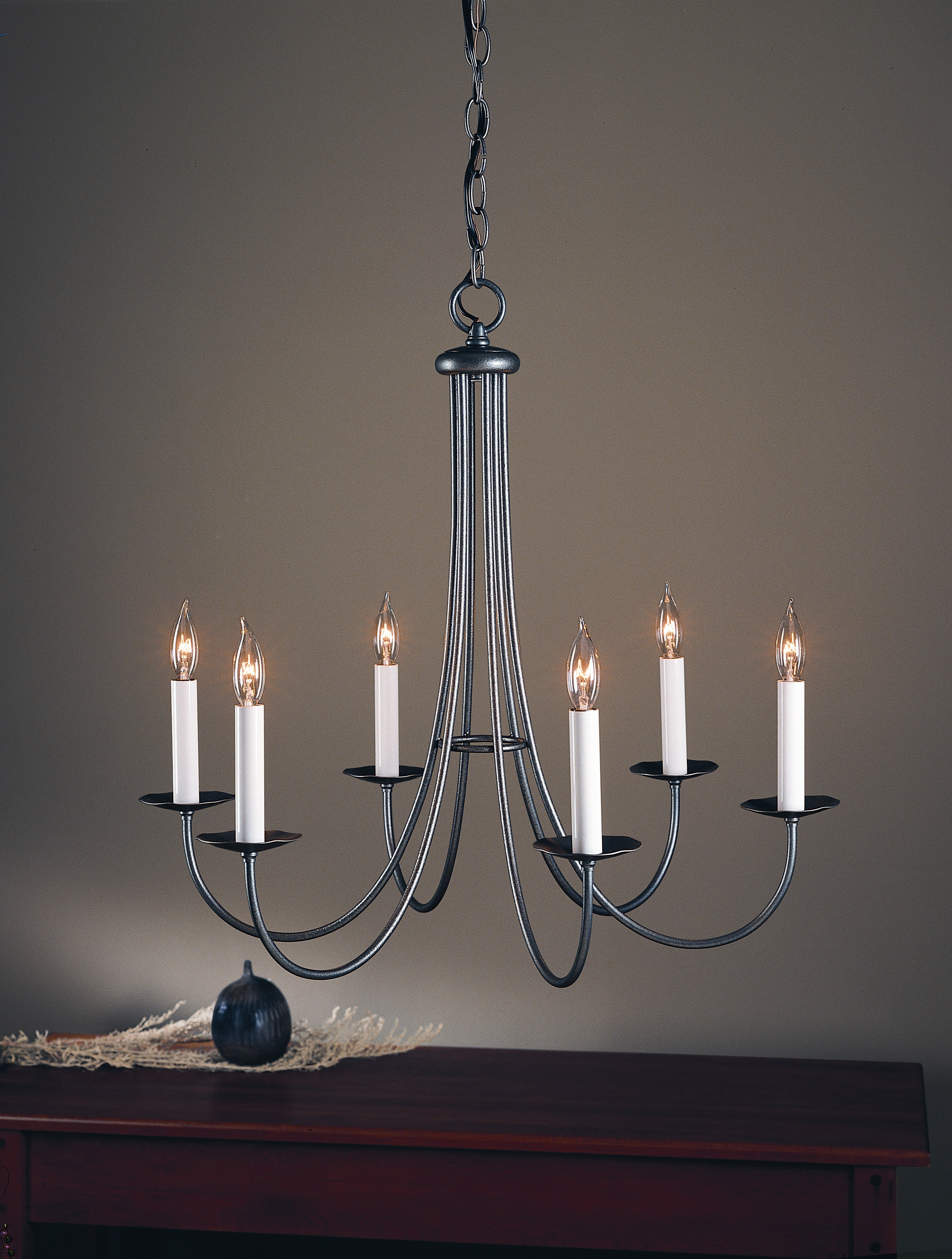 Hubbardton Forge Simple Sweep 6 Light Chandelier Reviews Wayfair