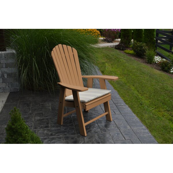 A L Furniture Upright Plastic Adirondack Chair Reviews Wayfair   Upright Plastic Adirondack Chair 