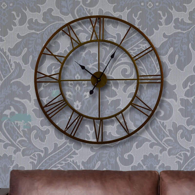 Roman Round Wall Clock & Reviews Joss & Main