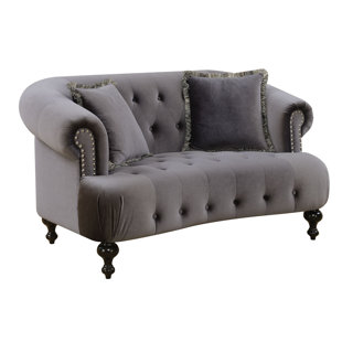 Gray Nail Head Sofa Wayfair Quickview