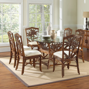 Cypress 7 Piece Dining Set by Bay Isle..