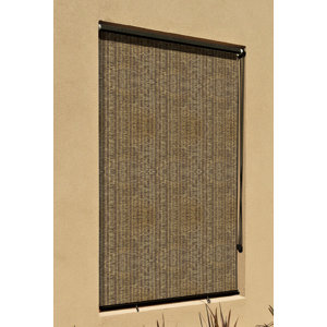 95% UV Block Blackout Brown Outdoor Roller Shade