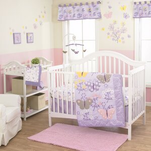 Lulu 3 Piece Crib Bedding Set