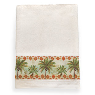 Bath Towels With Palm Trees Wayfair Palm 100 Cotton Bath Towel