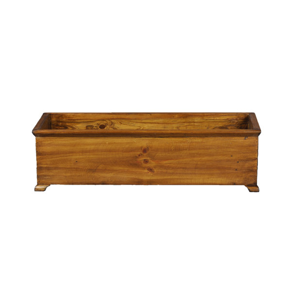 Antique Revival Pine Planter Box & Reviews Wayfair