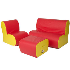 Cloud 3 Piece Soft Seating by Foamnasium