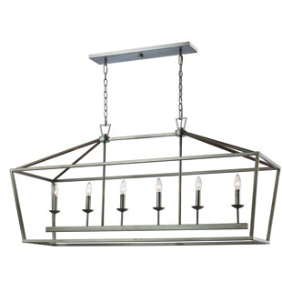 Chrome Cage Pendant Lighting Wayfair Quickview