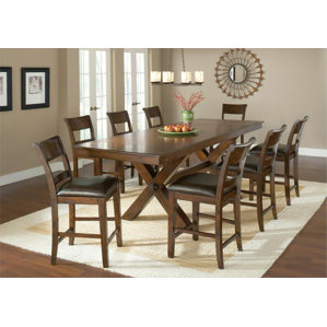 Fernson 9 Piece Counter Height Dining Set by Red Barrel Studio