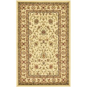 Niles Cream/Brown Area Rug