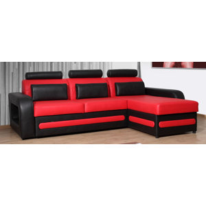 Ecksofa Emerson mit Bettfunktion von Hokku Designs